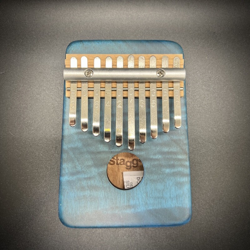 Stagg 10-Key Kid's Kalimba - Blue
