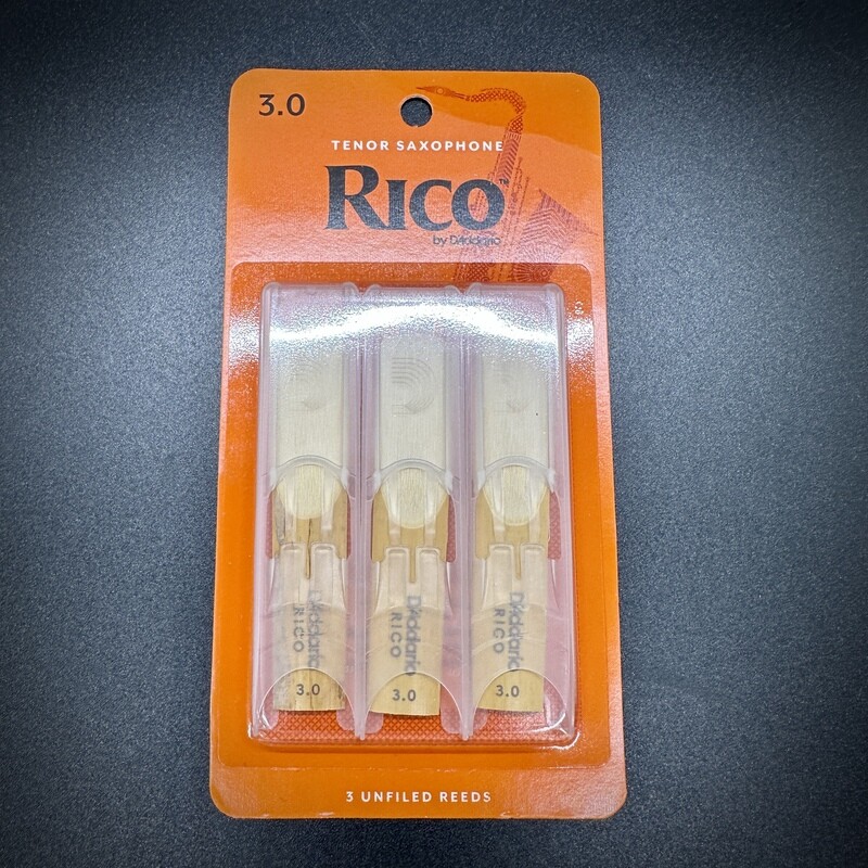 Rico 3.0 Tenor Sax 3 Pack Reeds