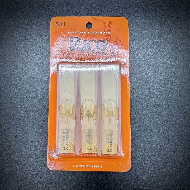 Rico Bari Sax 3 Reeds - 3 pk