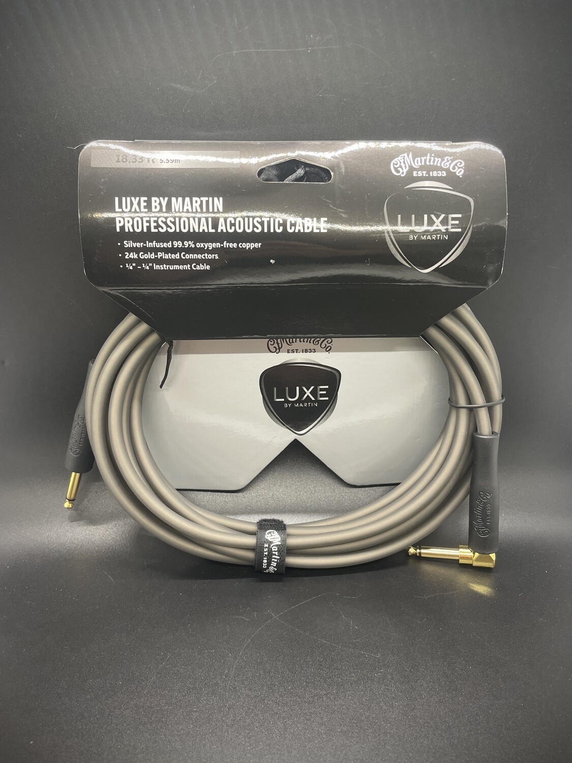 Martin Luxe Instrument Cable 18.33 ft