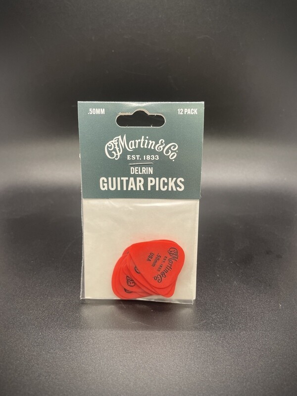 Martin Delrin Guitar Picks .50mm