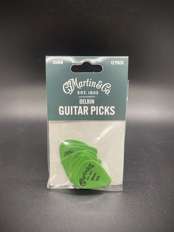 Martin Delrin Guitar Picks .88mm