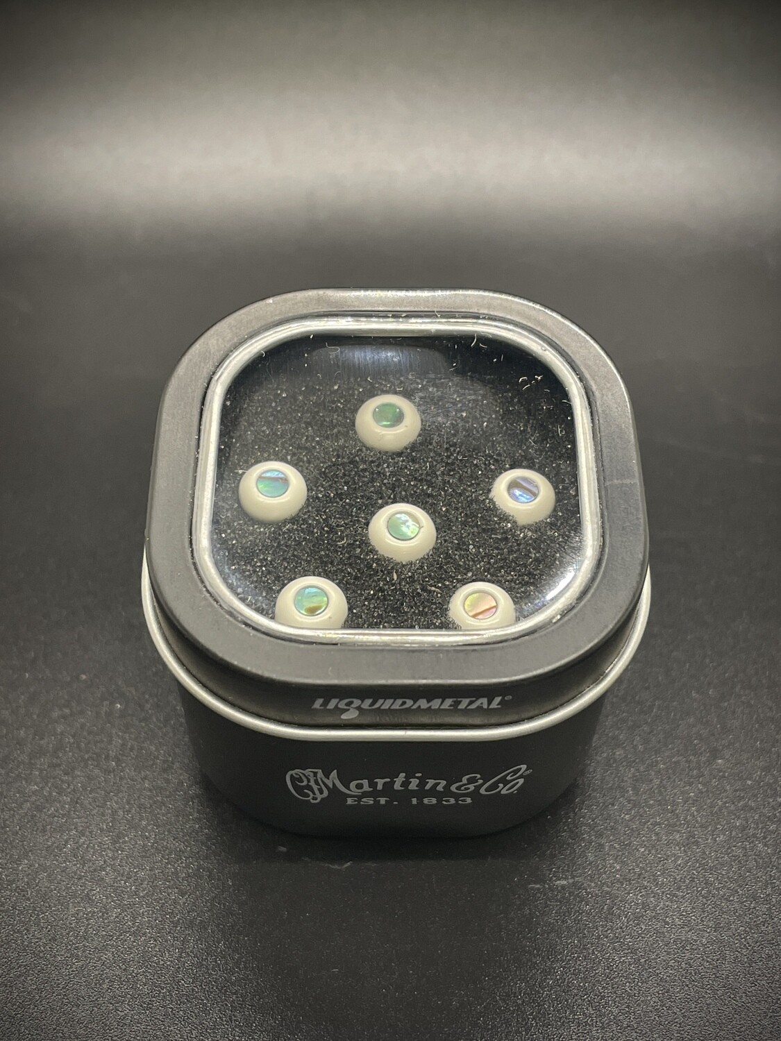 Martin Luxe Bridge Pins - Bone w/ Pearl