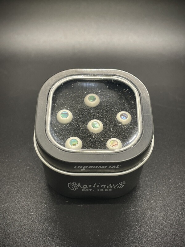 Martin Luxe Bridge Pins - Bone w/ Pearl