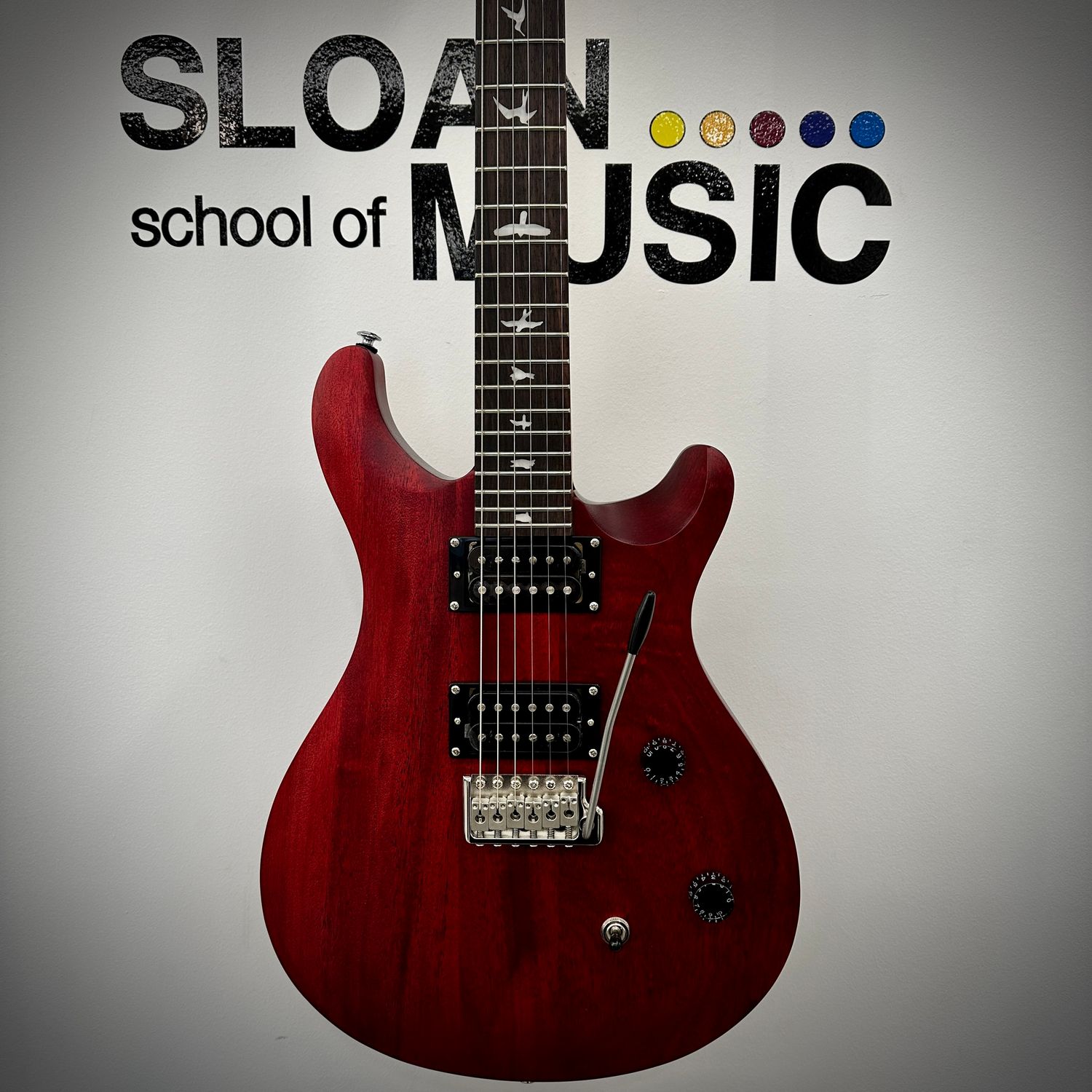 PRS SE CE 24 Standard Satin - Vintage Cherry