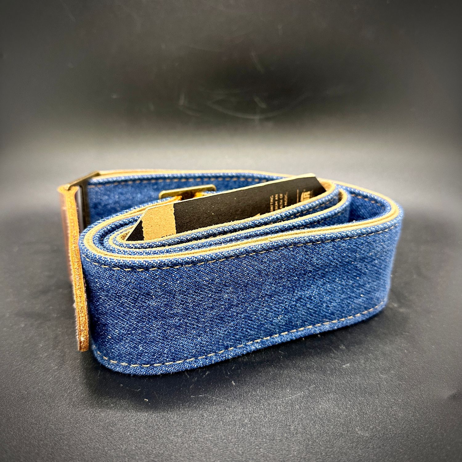 Levy's M7DM Denim Guitar Strap - Blue