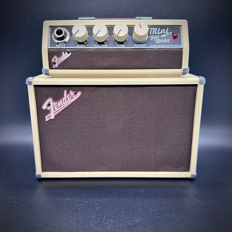Fender Mini Tone Master Amplifier, Tan/Brown