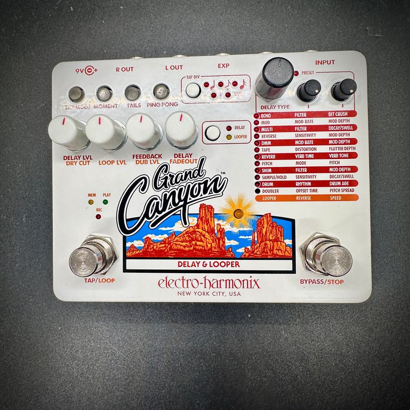EHX Grand Canyon Delay & Looper Pedal