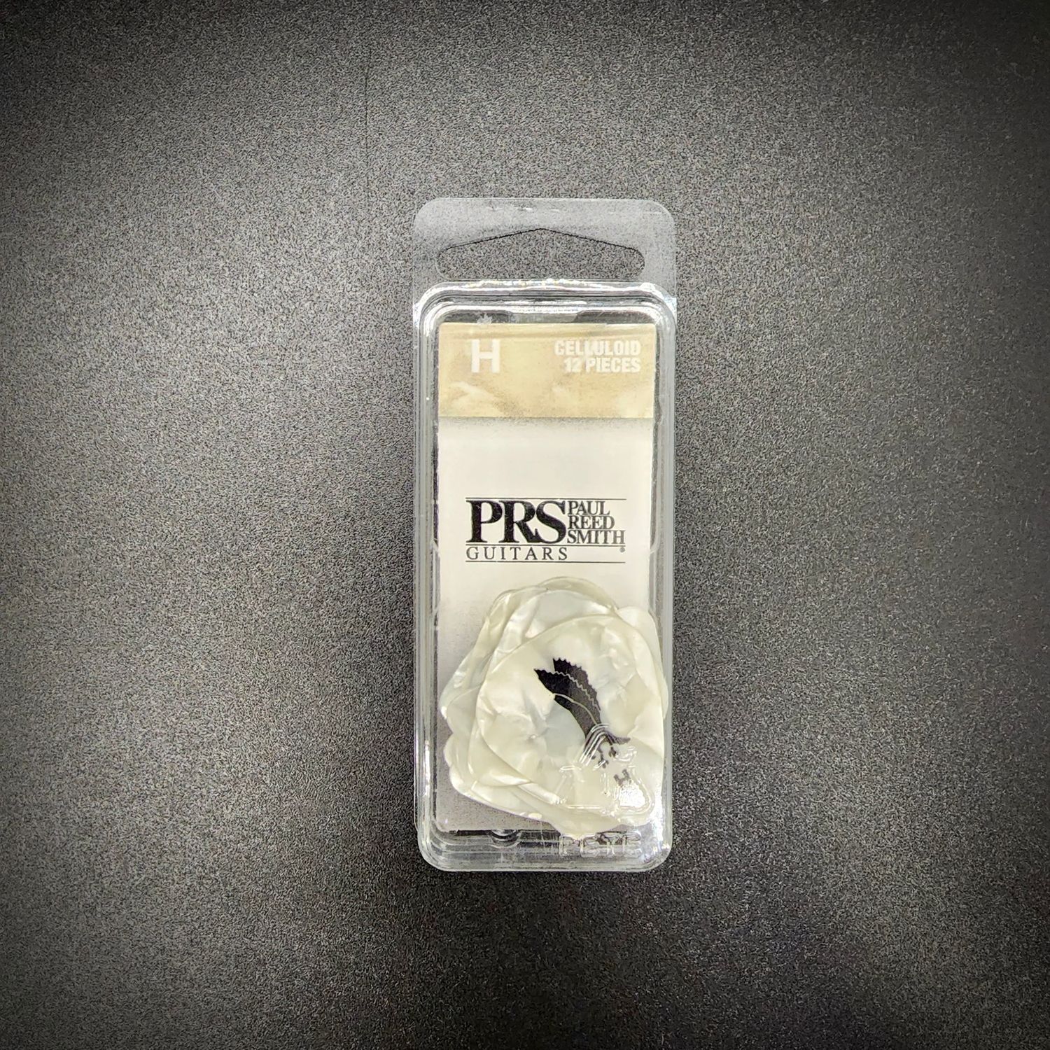 PRS Picks Celluloid White No Punch Heavy