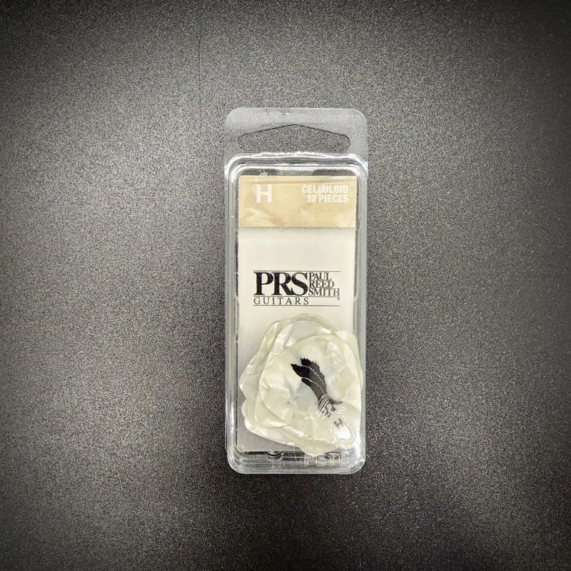 PRS Picks Celluloid White No Punch Heavy