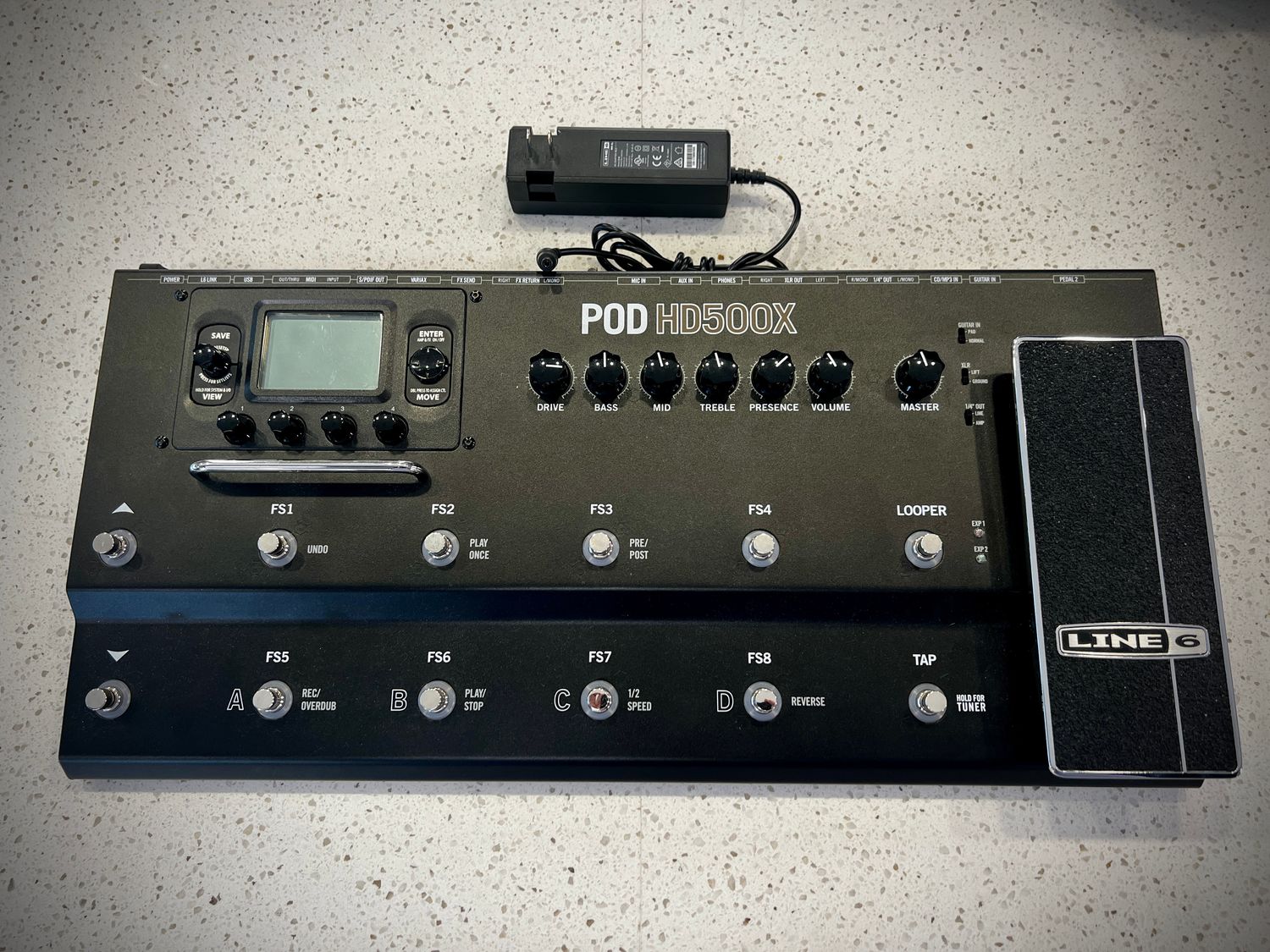 USED Line 6 POD HD500X Multi-Effects Floor Processor