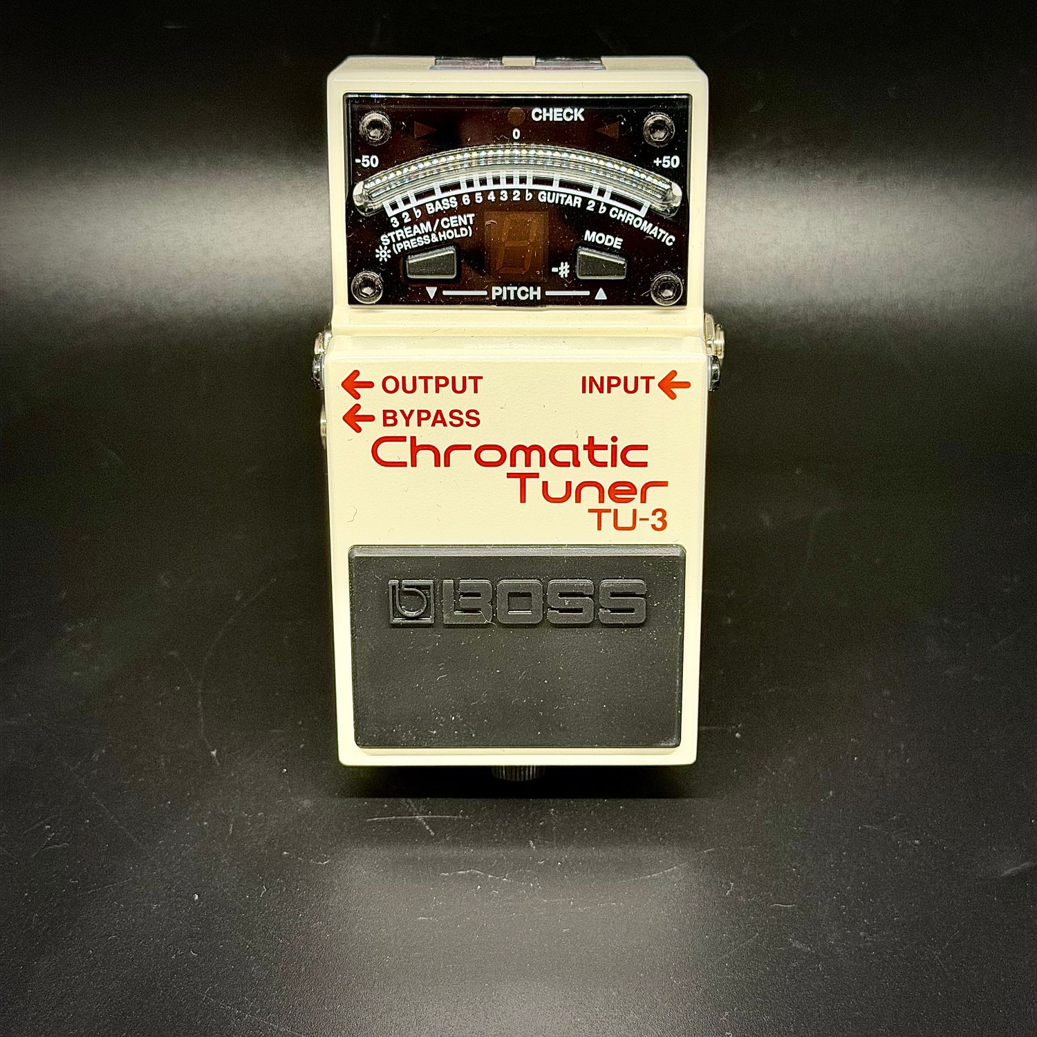 Boss TU-3 Chromatic Tuner Pedal with Bypass