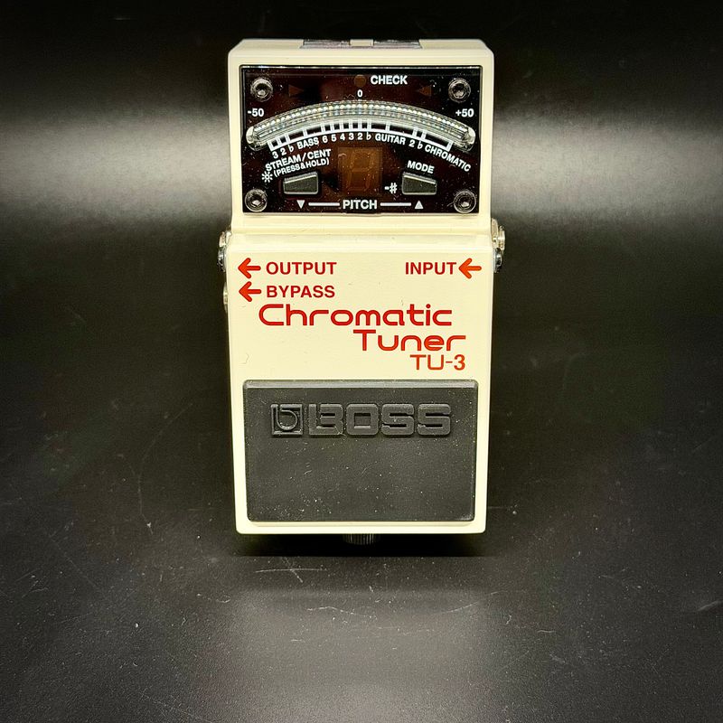 Boss TU-3 Chromatic Tuner Pedal with Bypass