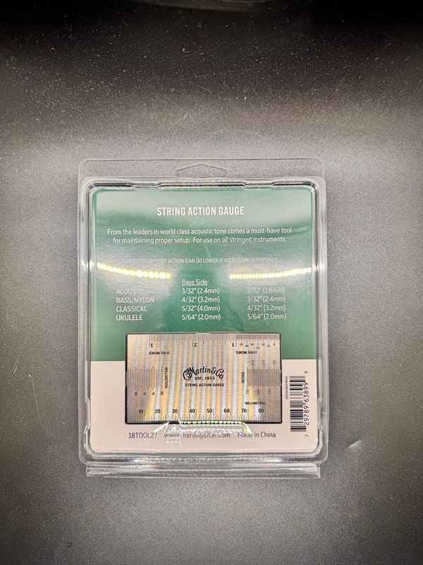 Martin String Action Gauge