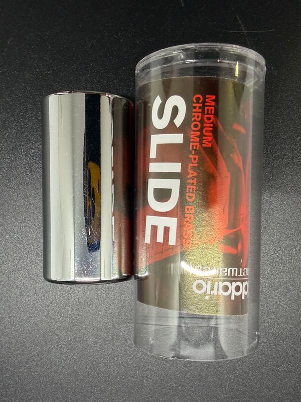 DAddario Medium Chrome Brass Slide SM