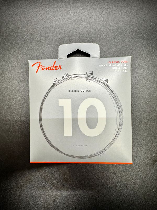 Fender 3255R Classic Core NPS Bullet End Electric Guitar Strings - .010-.046 Regular
