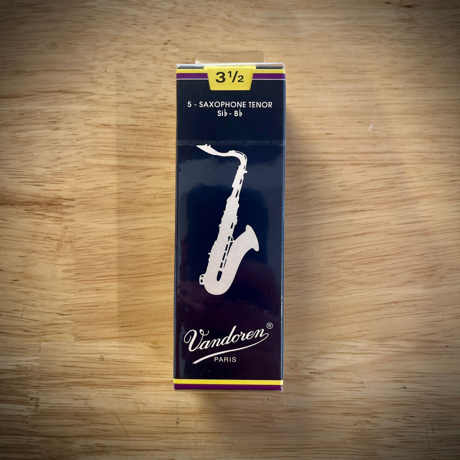 Vandoren Tenor Sax Reeds 3.5 - 5pk