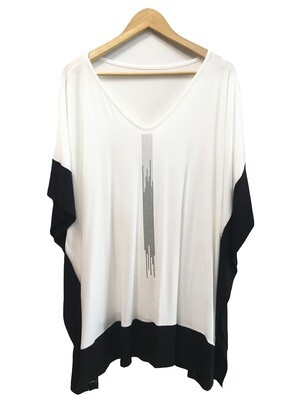 poncho guarda U en viscosa