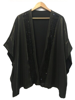 saco gasa tira lentejuelas