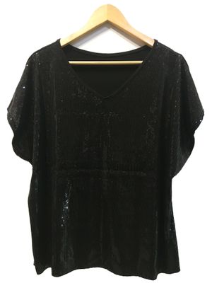 remera microfibra lentejuelas