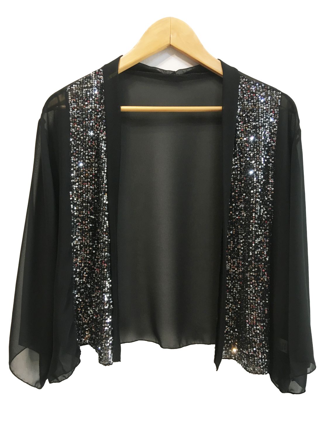 saco corto con mangas