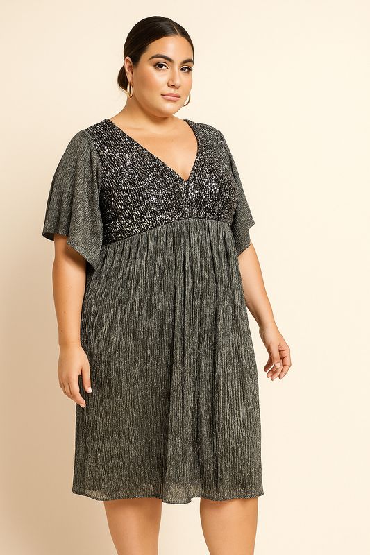 vestido corto morley Lurex