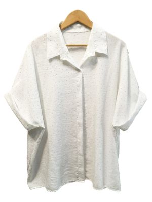 Camisa lino brillos