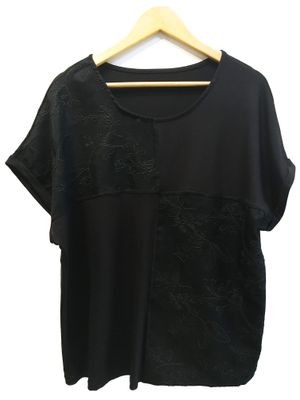 remera combi broderie