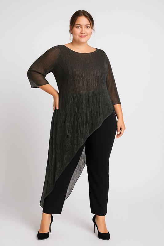 remerón irregular lurex