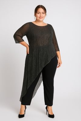 remerón irregular lurex