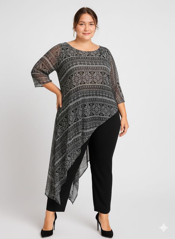 remerón irregular lurex