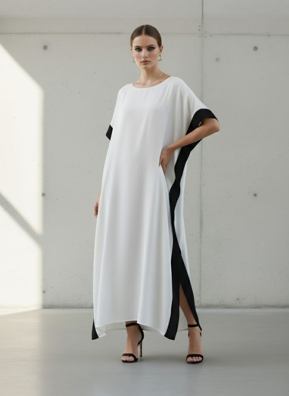 vestido Largo Túnica