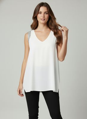 musculosas y remeras sin manga