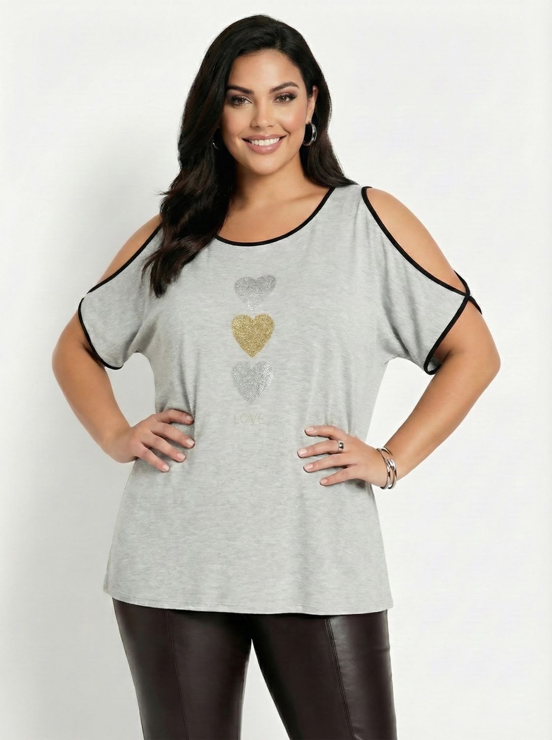 remera hombro descubierto viscosa