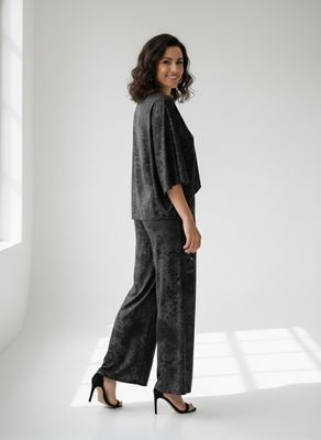 palazo microfibra estampada