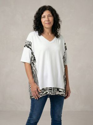 remera combi U animal Print