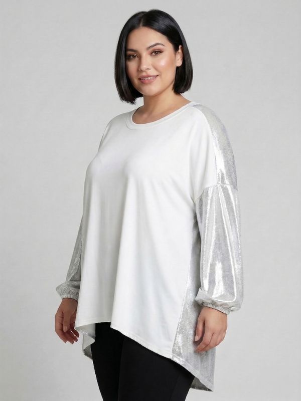 remerón microfibra espalda lurex