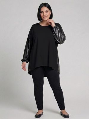 remerón microfibra espalda lurex