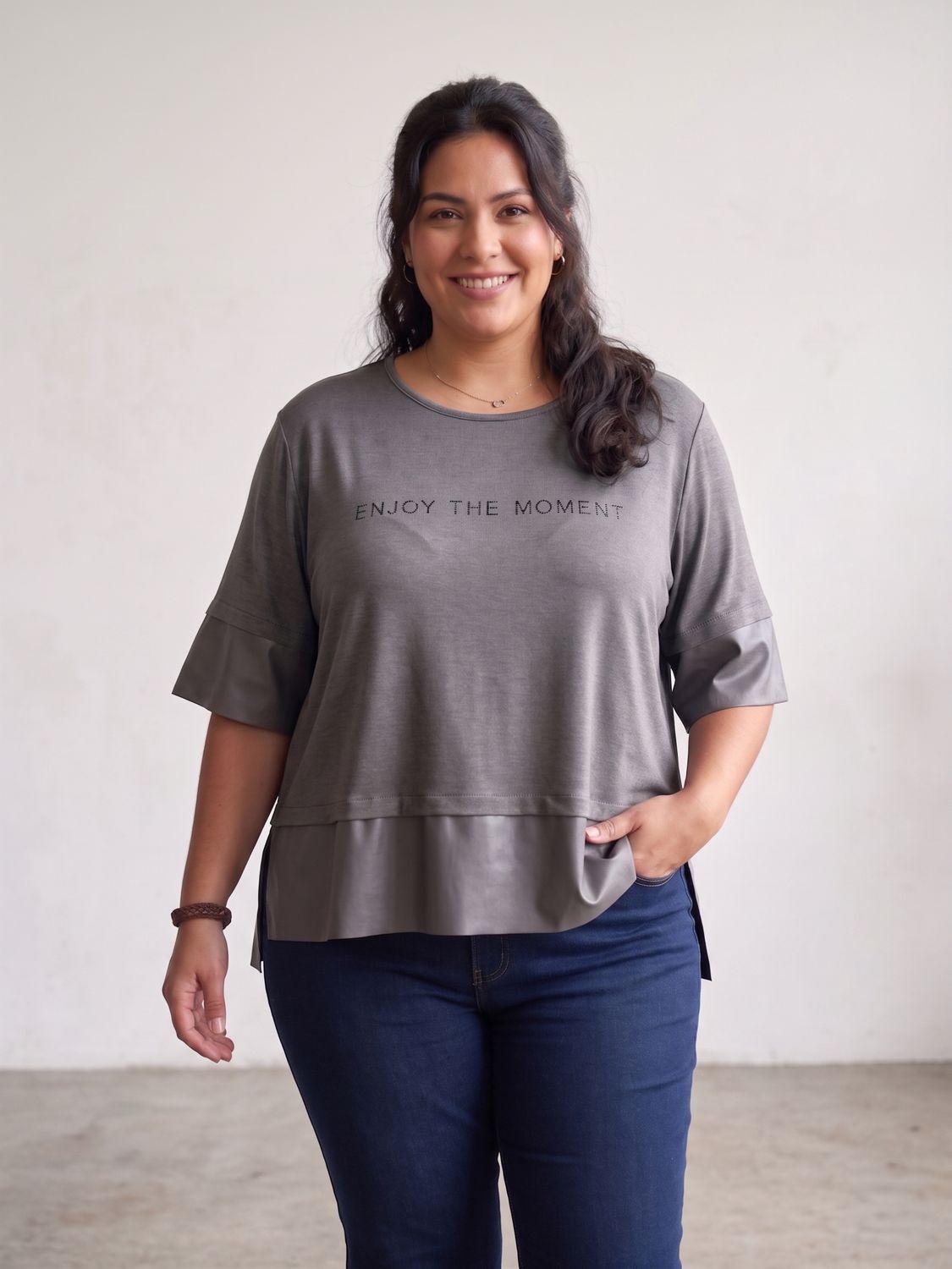 remera combi PU