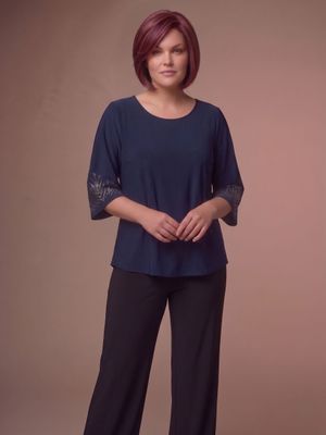 remera manga ancha