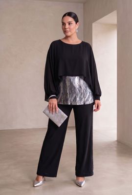 musculosa con capa