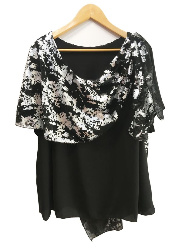 musculosa con capita de gasa