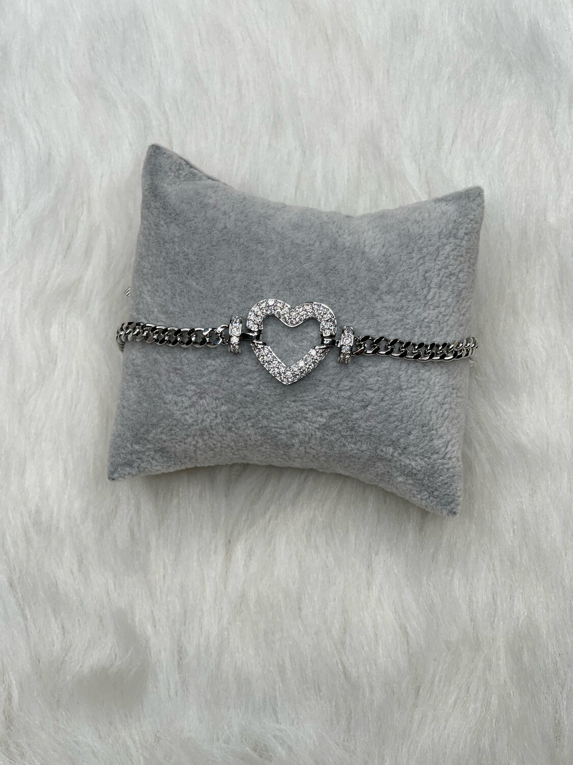 Amor Mío Silver Bracelet