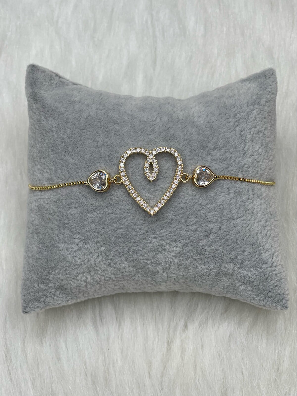 Bella Heart Bracelet
