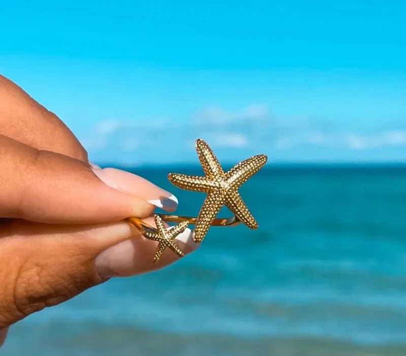 Star Adjustable Ring