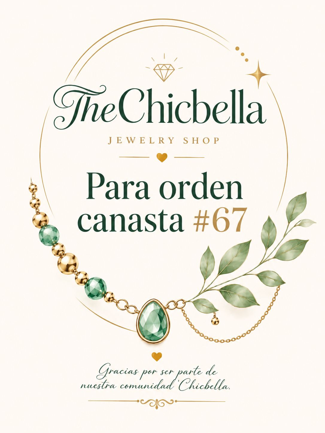 Order For Canasta #67
