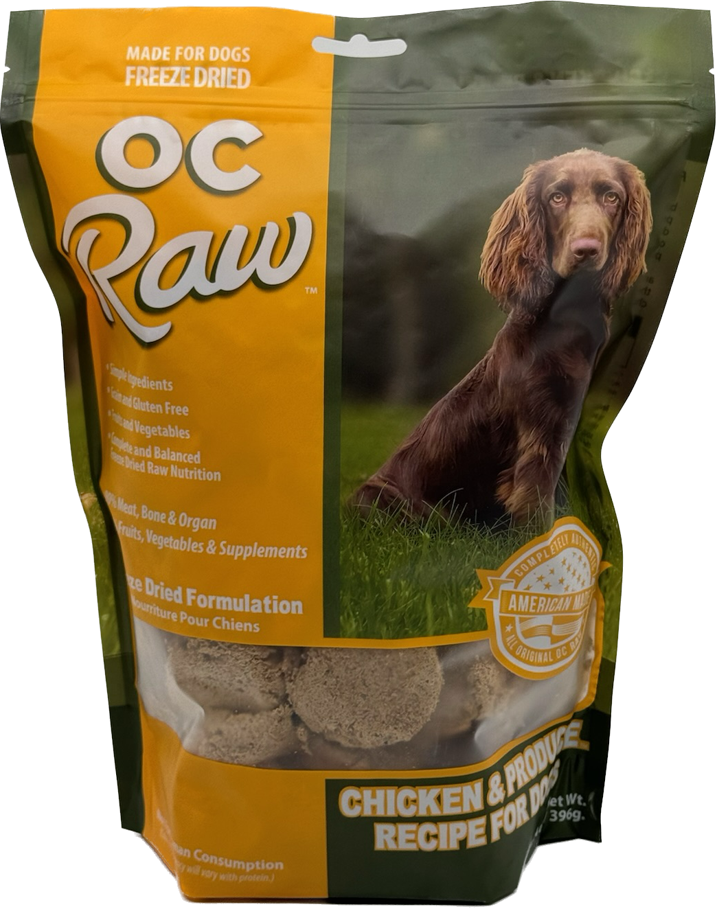 OC Raw Chicken 14 oz Sliders FD
