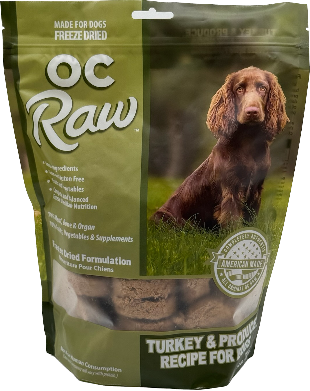 OC Raw Turkey Sliders 14 oz FD