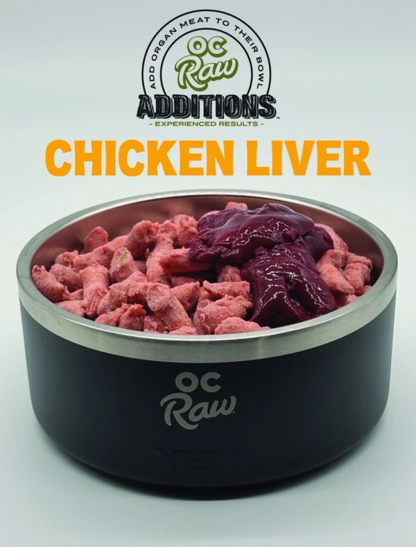 OC Raw Chicken Livers 2# FZN
