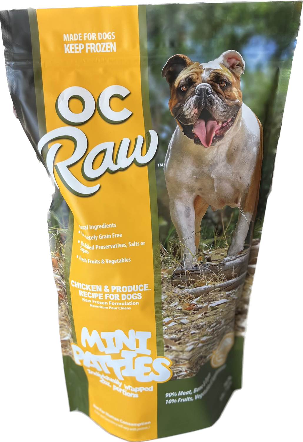OC Raw Chicken 4# Mini Patties